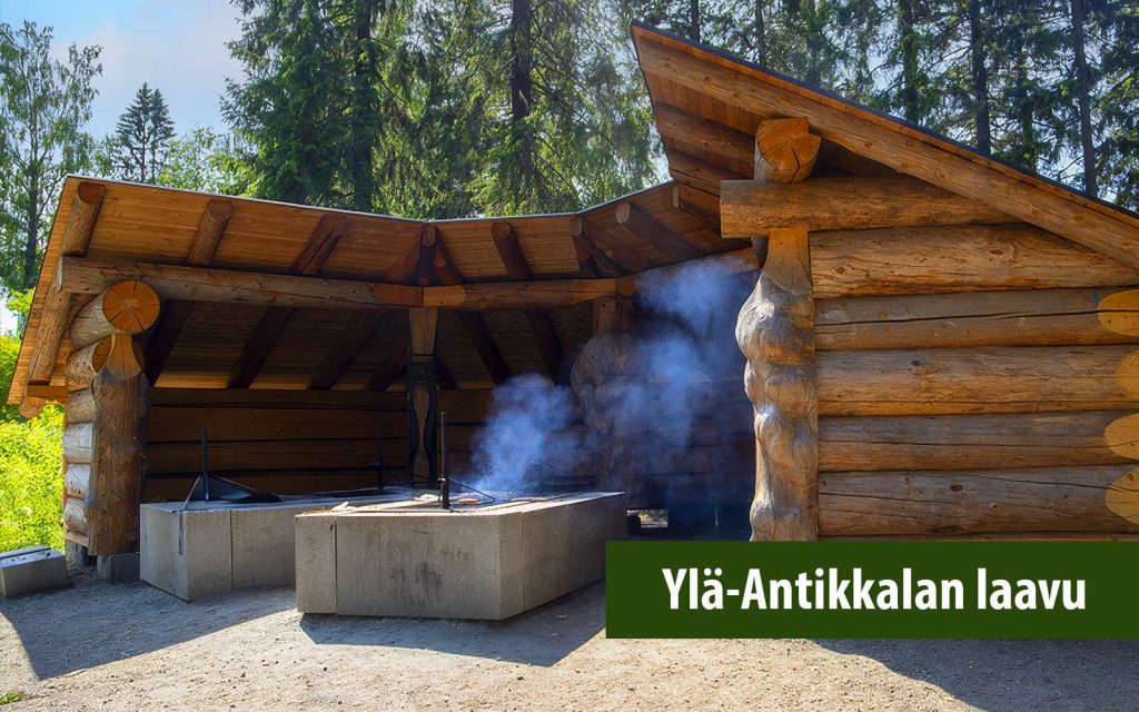 ylä-antikkalan laavu Puijolla